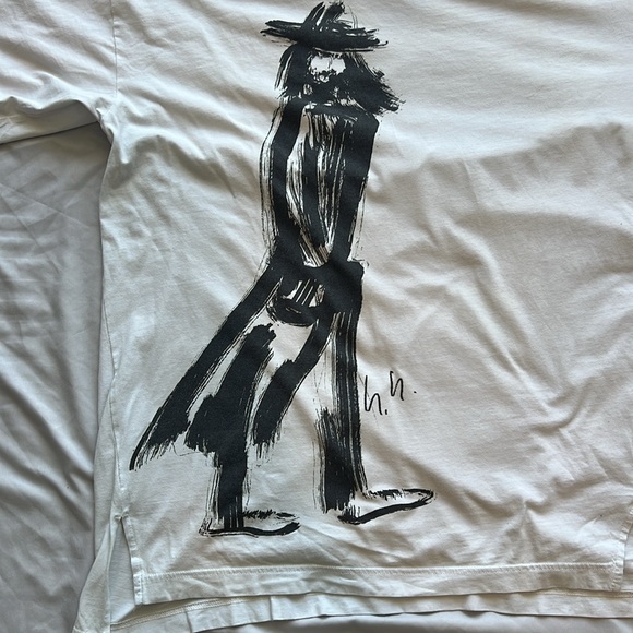 Y-3 Yamamoto Sketch Tee - Picture 2 of 7
